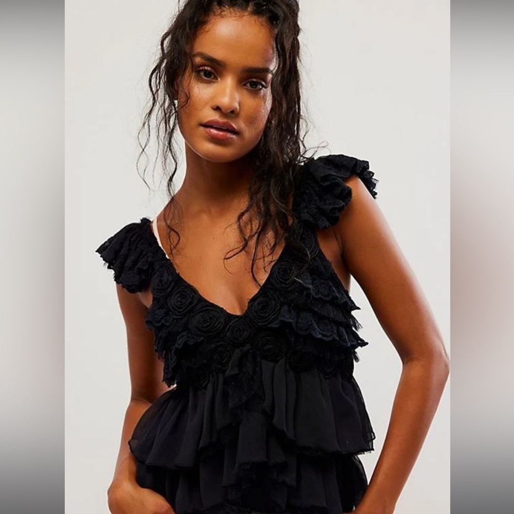 NWOT - Intimately Free People All Dolled Up Bodysuit - M